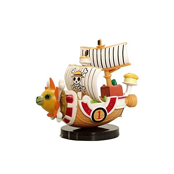 Figurine anime une pièce, décoration de gâteau, figurines de jouets daction, décoration de gâteau danniversaire, figurine d