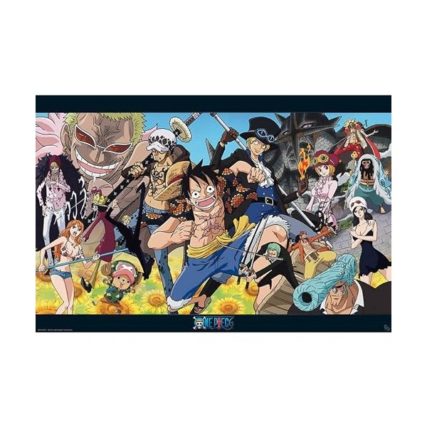 ABYSTYLE - ONE PIECE - Poster Dressrosa 91,5 x 61 cm 