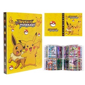 Porte Carte Pour , Classeur Carte Pour Cartes, Album de Cartes Gx Vmax, Cahier Range Carte, 30 Pages Capacité de 240 Carte