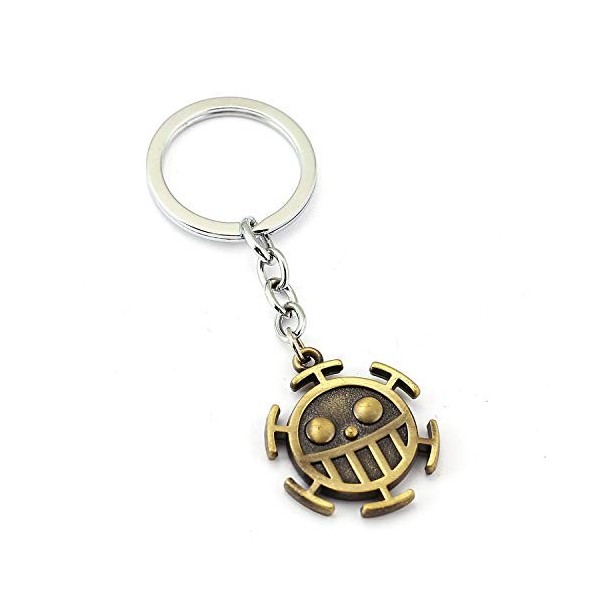 ONE PIECE Trafalgar Law porte-clés ONE PIECE fans cadeau de Noël cadeau danniversaire Bronze 