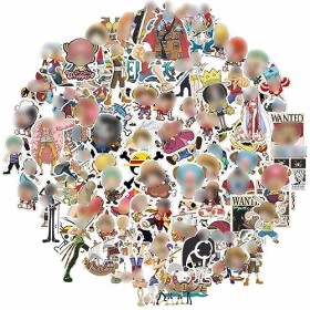 100 Pièces Anime Mixte Autocollants,Animé ImperméAble Stickers Set,Enfants Anime Autocollants,Autocollants De Dessin Animé Ja