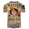 CHENMA Hommes One Piece Imprimé à Manches Courtes et à Manches Courtes T-Shirt Regular Fit