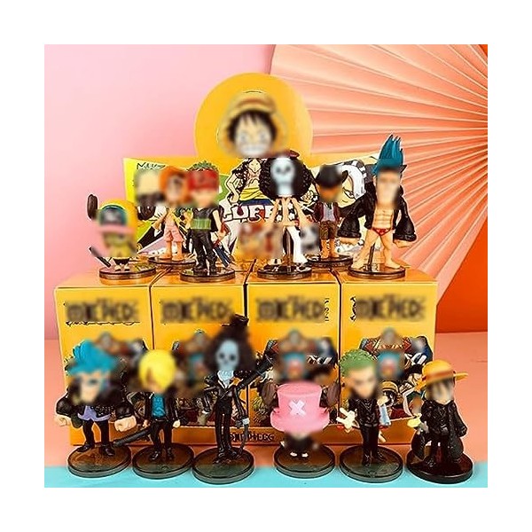Cartoon Figurines boîte Surprise Anime Cartoon Figure Populaires Figurines d’Action Figurines à Collectionner PVC Collection 