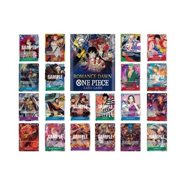 HEART FOR CARDS Lot de 50 cartes One Piece Anglais Plus 3 rare Holo garanti + protection dexpédition Heartforcards