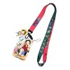 Porte-cartes Anime One Piece avec ruban, porte-carte didentité, porte-carte didentité, porte-carte didentité avec lanière 