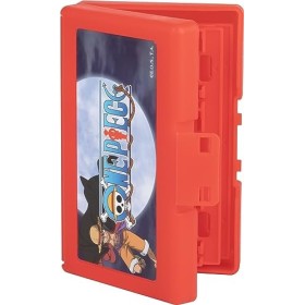 Konix One Piece Boîtier de rangement et protection pour 24 cartouches de jeux Nintendo Switch - Motif Luffy
