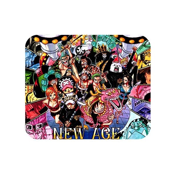 Tapis de Souris One Piece Personnages Animé New Age Pirate Grand Line