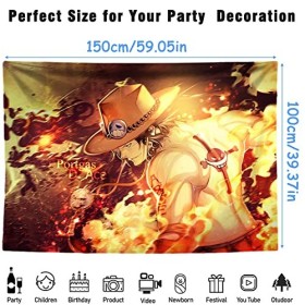 ZGCXRTO Tapisserie Murale Anime Tenture Murale 150x100cm Décoration Chambre Fond Affiche Populaire Stylehome Decorations Pour