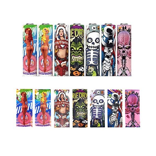 18650 G Séries Batterie Sleeves Wraps, Plat PVC Gaine Thermorétractable Gaine thermorétractable Wrap pour 18650 Batterie Auth