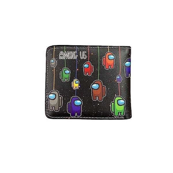 WeddHuis 1 Pièces Garçon Bourse Among, Portefeuille Garçon Dessin Animé, Portefeuille Comique, Cadeau danniversaire Garçon, 