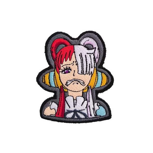 VALKYNEA Patch brodé 100 % inspiré des fans danimation / UTA/Patch EMBROIDERY / Applique brodée thermocollant 