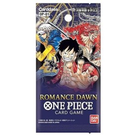 One Piece – Romance Dawn – 1 booster – japonais + protection dexpédition Heartforcards®