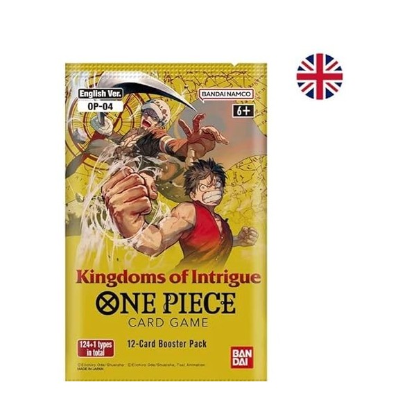 Heartforcards One Piece – Kingdoms of Intrigue Booster – Anglais + Heartforcards® 1 booster