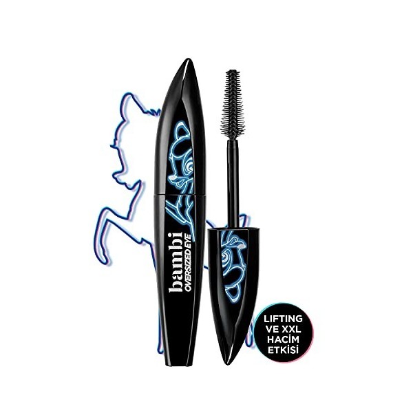 Bambi Oversized Eye Mascara Black