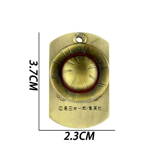 simyron Collier Anime Colliers Pendentif Luffy Colliers Dessins Animés Collier pour Enfants Colliers pour Femme Anime Cosplay