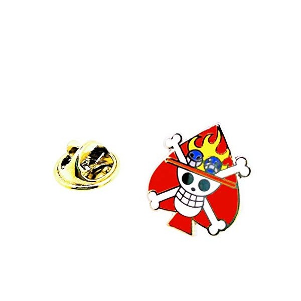 Gemelolandia | Broche à rabattre One Piece 18 mm | Accessoires Originaux Pour Hommes et Enfants Pour vestes, blazers ou pulls