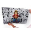 Fortiaboot Anime One Piece Monkey D. Luffy Poster 15 x 23 Inches Affiche 38 x 58 cm 380 x 580 mm Cadeau décorative