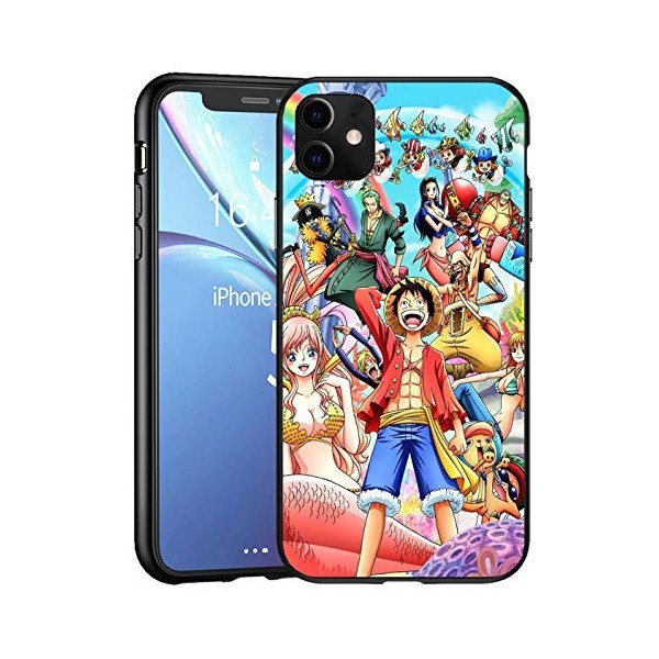 Compatible avec iPhone 12 Mini étui pour téléphone Coque en Silicone Anti-Chocs, Noir TPU Noir Doux