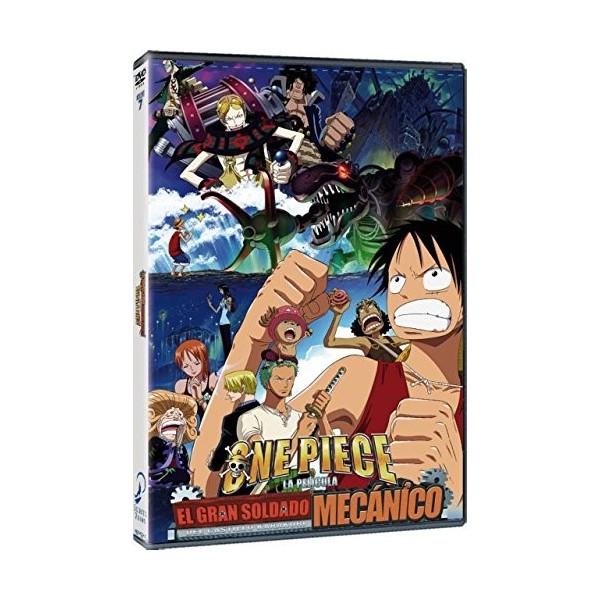 One Piece: Karakurijou no Mecha Kyohei ONE PIECE. PELÍCULA 7 - DVD -, Importé dEspagne, langues sur les détails 