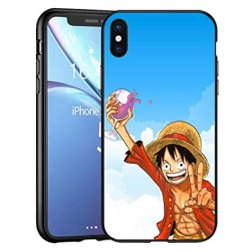 Compatible avec iPhone X/XS étui pour téléphone Coque en Silicone Anti-Chocs, Noir TPU Noir Doux