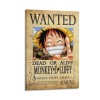 VZRSQZK Poster décoratif sur toile One Piece Monkey D. Luffy - Impression dart moderne pour chambre à coucher - 20 x 30 cm