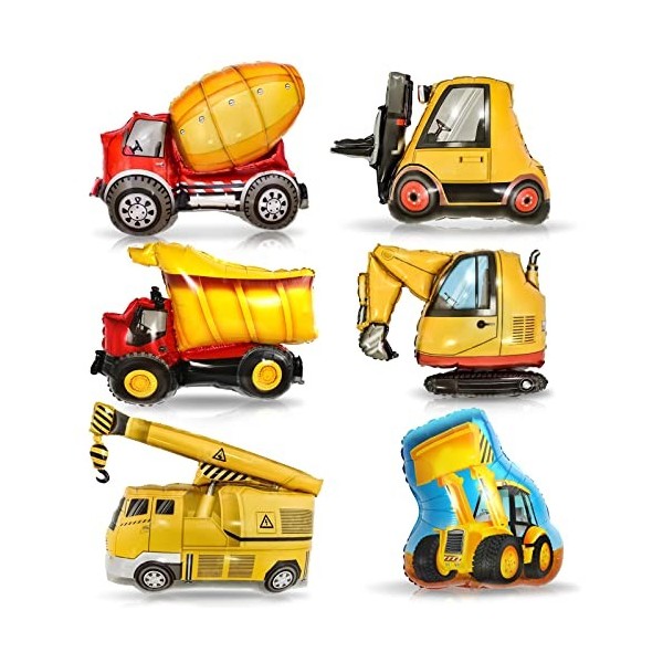 8 Ballons Animaux Jungle, Géant Animal Feuille Daluminium Ballons, Ballon Anniversaire, XXL Aluminium-Helium Ballons tête d