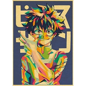 DIY Peinture en Chiffres My Hero Academia Manga Japonais Anime Peinture Photos Demon Pictures Peinture par numeros avec Pince
