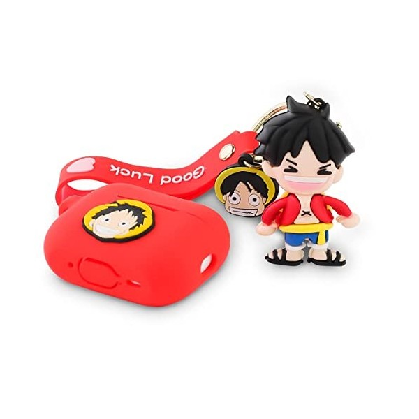 Derhom en Silicone Airpods Pro 2 Couverture Mignonne Drôle Compatible pour Apple Airpods Pro et Pro 2[Collection de Poupées d