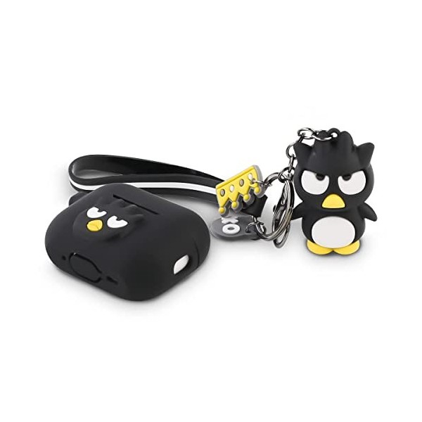 Derhom en Silicone Airpods Pro 2 Couverture Mignonne Drôle Compatible pour Apple Airpods Pro et Pro 2[Collection de Poupées d