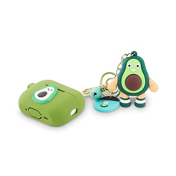 Derhom en Silicone Airpods Pro 2 Couverture Mignonne Drôle Compatible pour Apple Airpods Pro et Pro 2[Collection de Poupées d