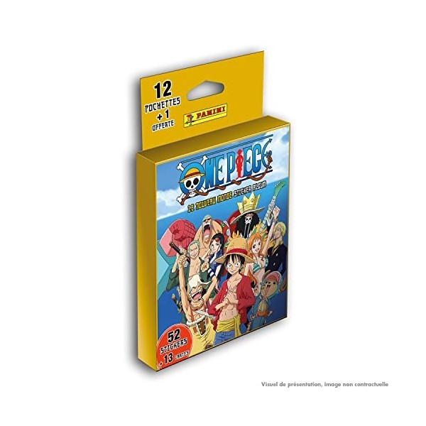 Panini One Piece Le Nouveau Monde Blister 12 Pochettes + 1 Offerte, 004382KBF13