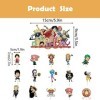 Décoration Gâteau One Piece, 31PCS Cake Topper One Piece, Decoration Gateau Anniversaire One Piece, Cupcake Decoration One Pi