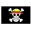 One Piece Drapeaux Danime CBOSNF 90 * 150CM One Piece Pirate Drapeau Bannières Dessin Animé Décoration de Garçons Filles,Pho