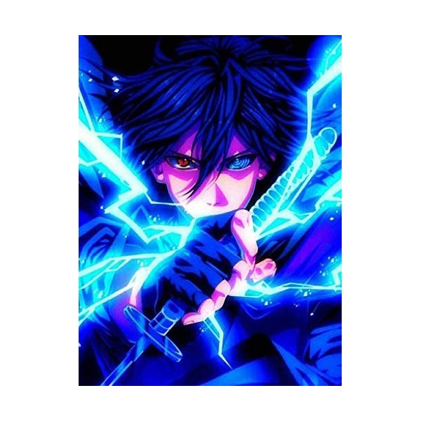 Kit de peinture diamant 5D pour Aduts, une pièce Luffy Diamond Art pour enfants, kit complet de point de croix pour débutants