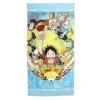 Disney - Serviette garçon imprimé One Piece Bleu