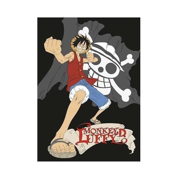 AYM Plaid Polaire One Piece / Sakifo, Noir, 1 personne, 989423 