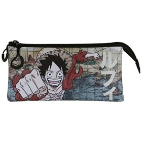 One Piece Map-Trousse Triple FAN 2.0, Brun
