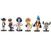 ONE PIECE Topper cake,6 Pièces Décoration Cupcake, Collection de Figurines de Gâteau Danniversaire, Gâteau Toppers pour Enfa