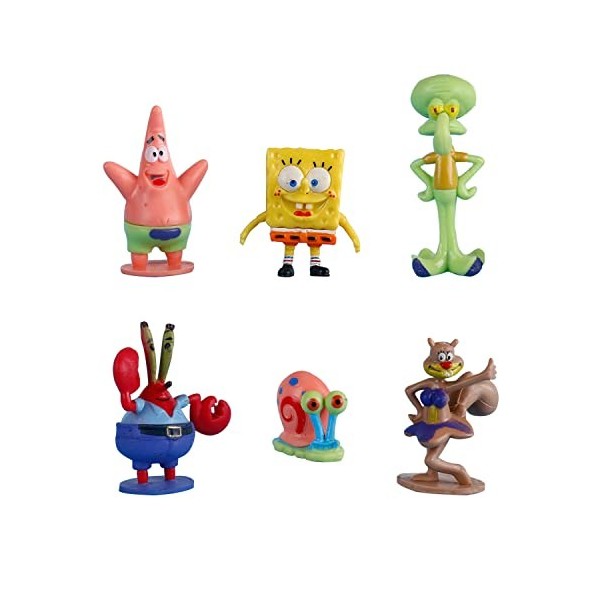 ONE PIECE Topper cake,6 Pièces Décoration Cupcake, Collection de Figurines de Gâteau Danniversaire, Gâteau Toppers pour Enfa