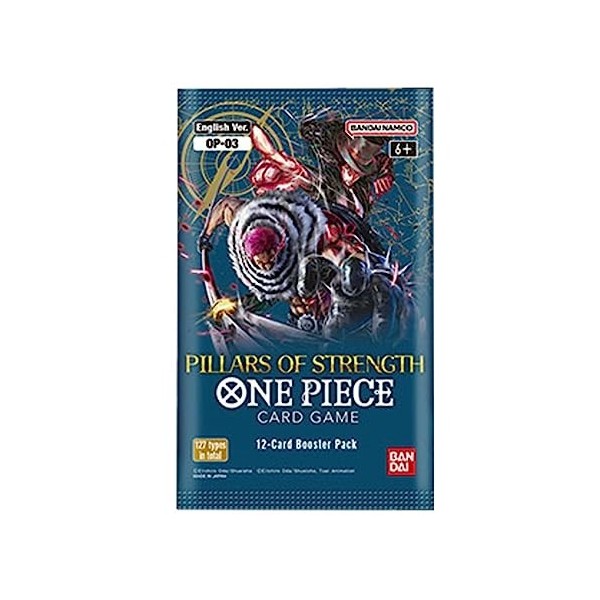 Heartforcards® One Piece Pillars of Strenght Booster Pack OP03 Anglais – OVP emballage dorigine + protection dexpédition 