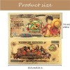 Yananmall Billet De Banque Or Anime Édition Limitée Collection du 20e Anniversaire 16 * 7.6cm Cadeau Unique pour Les Fans Da