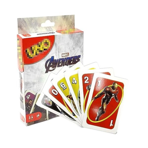 WELLXUNK Jeu de Cartes, Jeux de Société De 2 À 10 Joueurs, Jeu Apéro, Jeu de Société, Card Game, Collectors Deck with 112 Car