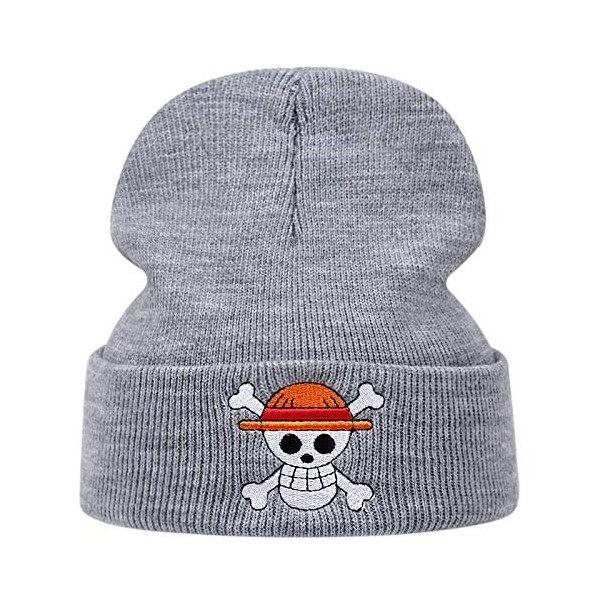 UMiCHOi One Piece Beanie Hat Anime Cap Skull Skeleton Hat - -