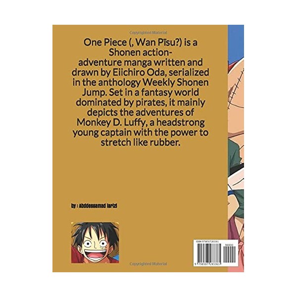 One piece: manga. Assumptions