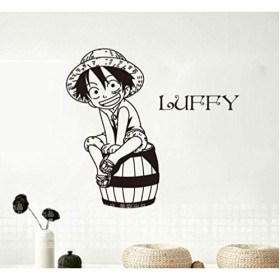 Stickers Muraux Luffy One Piece Sticker Mural Vinyle Stickers Muraux Decal Décor Maison Décorative Décoration Anime One Piece