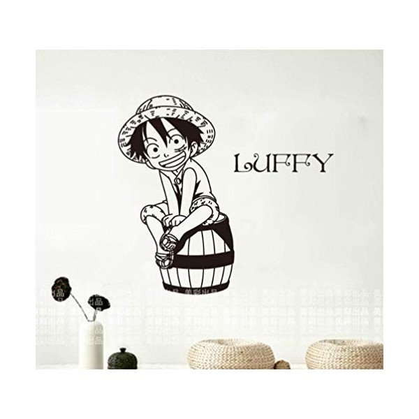 Stickers Muraux Luffy One Piece Sticker Mural Vinyle Stickers Muraux Decal Décor Maison Décorative Décoration Anime One Piece