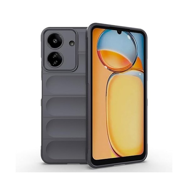 Everainy Coque Compatible pour Xiaomi Redmi 13C/Poco C65 Silicone Étui Motif One Piece Bumper Souple Mince Fine Housse Antich