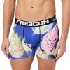 Freegun Caleçon Homme Dragon Ball Z, Boxer Homme, Multi-Sport, Ajustement Parfait, Bleu, Rose, M