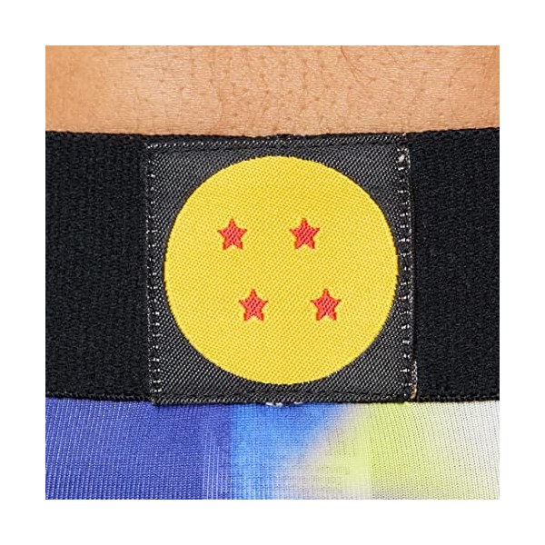 Freegun Caleçon Homme Dragon Ball Z, Boxer Homme, Multi-Sport, Ajustement Parfait, Bleu, Rose, M