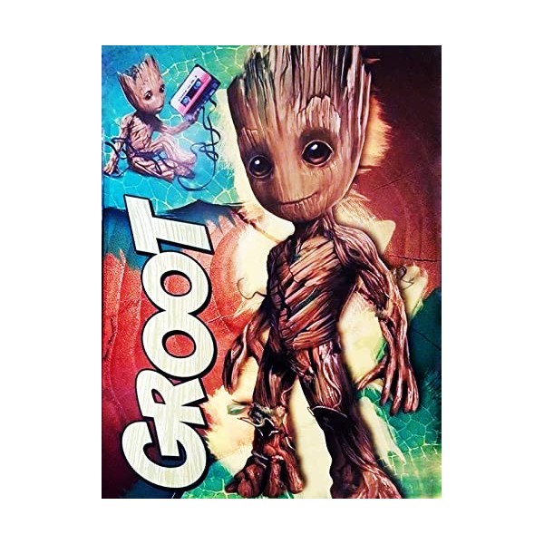 JUNDAJC One Piece Diamond Painting Kits pour Enfants Anime DIY 5D Strass Complet Diamant Peinture Set pour Adulte Ronde Pierr